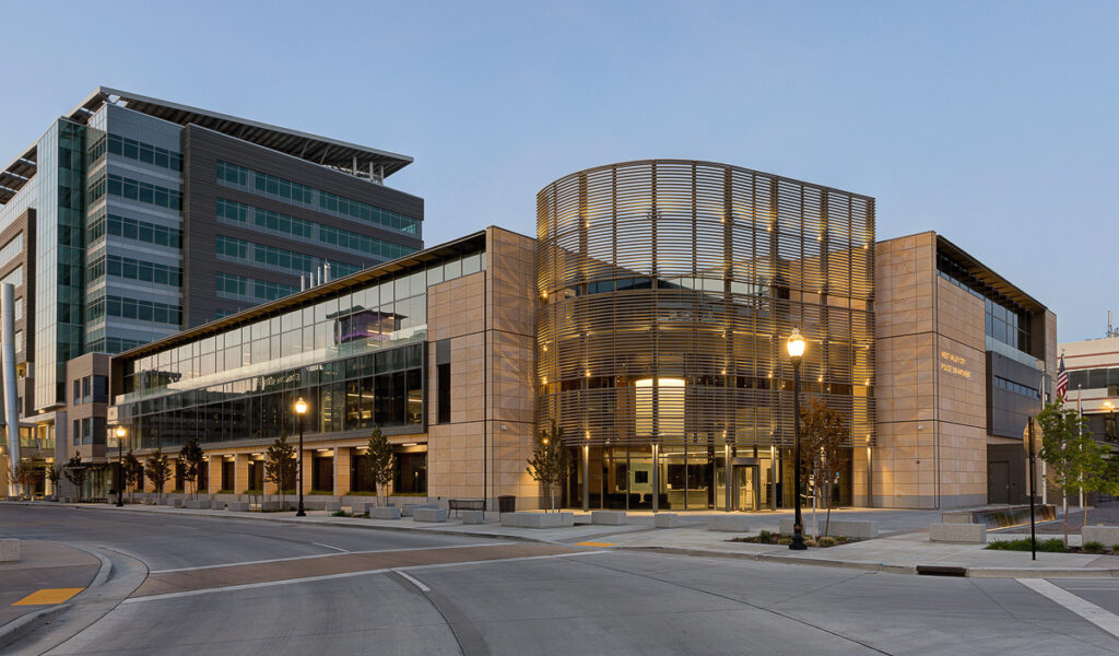 West Valley City Police Headquarters Exterior